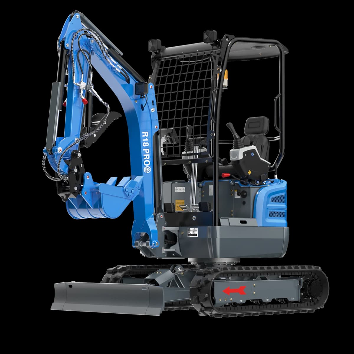 Mini giratória 1800kg R18